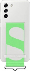 Панель Samsung Silicone with Strap Cover для Samsung Galaxy S21 FE (EF-GG990TWEGRU) White Панель Samsung Silicone with Strap Cover для Samsung Galaxy S21 FE (EF-GG990TWEGRU) White