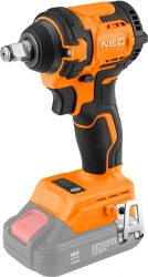 Гайковерт ударный Neo Tools Energy+ 18В (без АКБ и ЗУ), (04-613)