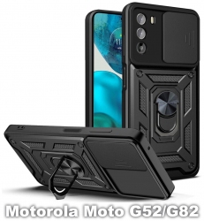 Панель BeCover Military для Motorola Moto G52/G82 (709972) Black
