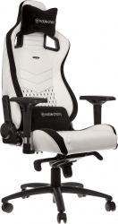 Кресло геймерское NOBLECHAIRS Epic Series (NBL-PU-WHT-001) White/Black Кресло геймерское NOBLECHAIRS Epic Series (NBL-PU-WHT-001) White/Black