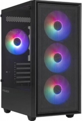 Корпус Prologix E107 Tempered Glass Black Корпус Prologix E107 Tempered Glass Black