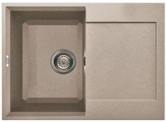 Кухонная мойка ELLECI Easy 135 Tortora 43  Кухонная мойка ELLECI Easy 135 Tortora 43