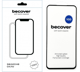 Защитное стекло BeCover для Samsung Galaxy S23 FE SM-S711 10D (711508) Black