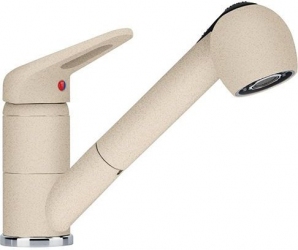 Смеситель кухонный с выносным шлангом и душем Franke Novara-Plus (115.0470.665) Бежевый Смеситель кухонный с выносным шлангом и душем Franke Novara-Plus (115.0470.665) Бежевый