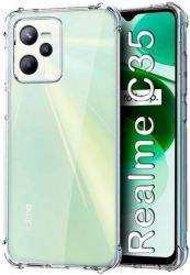 Cиліконовий чохол BeCover Anti-Shock для Realme C35 (707894) Clear Cиліконовий чохол BeCover Anti-Shock для Realme C35 (707894) Clear