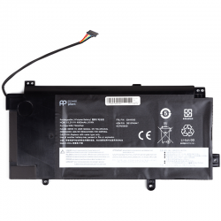 Акумулятор для ноутбука PowerPlant LENOVO ThinkPad Yoga 15 (00HW008) 15.2V 4000mAh