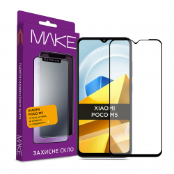 Захисне скло MakeFuture Full Cover Poco M5 (MGF-XPM5)