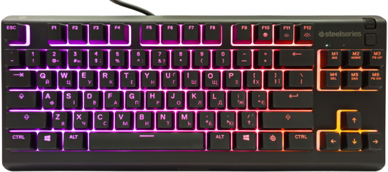 Клавіатура дротова SteelSeries Apex 3 TKL USB UA (SS64831) Клавіатура дротова SteelSeries Apex 3 TKL USB UA (SS64831)