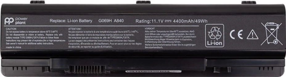 Аккумулятор PowerPlant для Dell Vostro 1015 (G069H) 11.1V 4400mAh (NB440429)