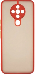 Панель Gelius Bumper Mat Case для Tecno Spark 6 Red