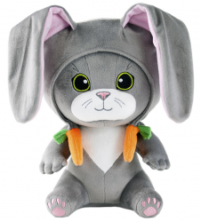 Іграшка плюшева WP Merchandise Кото-Кролик (FWPCATBANNY22GY00)