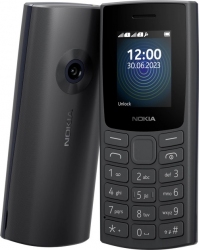 Мобільний телефон Nokia 110 DS 2023 (1GF019FPA2C01) Charcoal