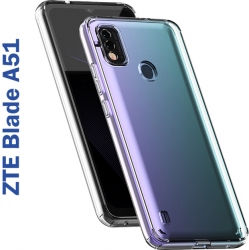 Силиконовый чехол BeCover для ZTE Blade A51 (706940) Transparancy  Силиконовый чехол BeCover для ZTE Blade A51 (706940) Transparancy