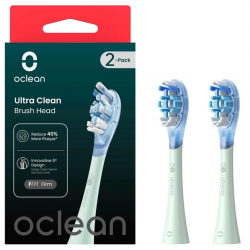 Насадки для электрической зубной щетки Oclean Ultra Gum Care 2шт Green Насадки для электрической зубной щетки Oclean Ultra Gum Care 2шт Green