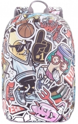 Рюкзак для ноутбука XD Design Bobby Soft Anti-Theft Backpack (P705.868) Graffiti Рюкзак для ноутбука XD Design Bobby Soft Anti-Theft Backpack (P705.868) Graffiti