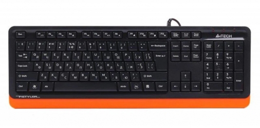 Клавиатура проводная A4Tech Fstyler FKS10 Orange