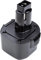 Акумулятор PowerPlant для шуруповертів та електроінструментів DeWALT 9.6V 2.0Ah Ni-MH (DE9036)