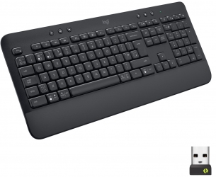 Клавиатура Logitech Signature K650 USB/Bluetooth UA (920-010945) Graphite  Клавиатура Logitech Signature K650 USB/Bluetooth UA (920-010945) Graphite
