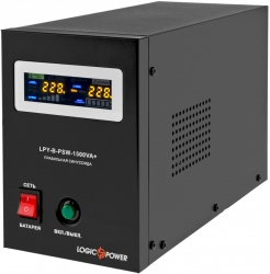 ДБЖ LogicPower LPY-B-PSW-1500VA+ (1050 Вт) 10A/15A (LP4130) ДБЖ LogicPower LPY-B-PSW-1500VA+ (1050 Вт) 10A/15A (LP4130)