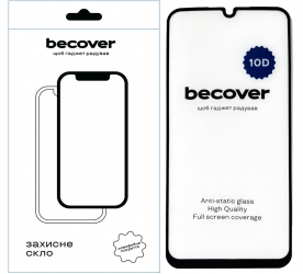 Захисне скло BeCover для Samsung Galaxy A25 5G SM-A256 10D (711351) Black