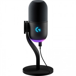 Мiкрофон Logitech Yeti GX Dynamic RGB Gaming Mic with Lightsync (988-000569) Black 