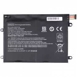 Аккумулятор для ноутбука PowerPlant HP X2 210 G2 (SW02XL) 7.4V 4000mAh