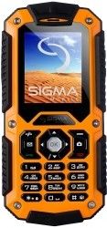 Мобильный телефон Sigma mobile X-treme IT67 Dual Sim Black-Orange Мобильный телефон Sigma mobile X-treme IT67 Dual Sim Black-Orange