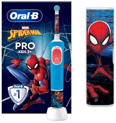 Электрическая зубная щетка Braun Oral-B Kids Spider-Man D103.413.2KX Special Edition Электрическая зубная щетка Braun Oral-B Kids Spider-Man D103.413.2KX Special Edition