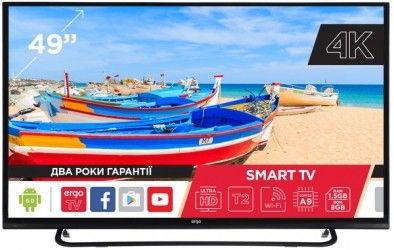 Телевізор Ergo LE49CU6500AK Телевізор Ergo LE49CU6500AK