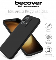 Панель BeCover для Motorola Edge 40 Neo (710545) Black