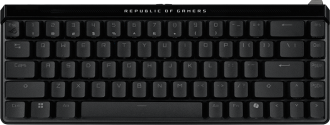 Клавиатура проводная Asus ROG Falchion Ace HFX Eng USB (90MP03VE-BKUA20) Black  Клавиатура проводная Asus ROG Falchion Ace HFX Eng USB (90MP03VE-BKUA20) Black