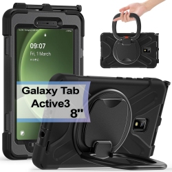 Накладка Becover Heavy Duty Case With Stand Holder для Samsung Galaxy Tab Active 3 SM-T570/SM-T575/SM-T577 8 Накладка Becover Heavy Duty Case With Stand Holder для Samsung Galaxy Tab Active 3 SM-T570/SM-T575/SM-T577 8