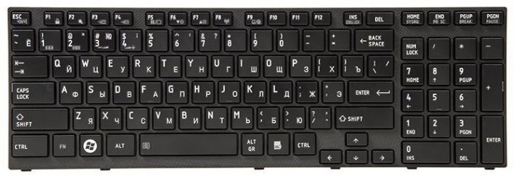 Клавиатура для ноутбука PowerPlant Toshiba Satellite A660, A665 (KB311194) Клавиатура для ноутбука PowerPlant Toshiba Satellite A660, A665 (KB311194)