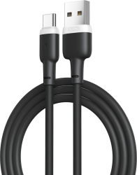 Кабель XO NB208 type-C 1m 2.4A Black Кабель XO NB208 type-C 1m 2.4A Black