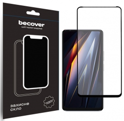 Защитное стекло BeCover для Tecno POVA Neo 3 (LH6n) (710045) Black
