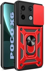 Панель BeCover Military для Poco X6 (711009) Red Панель BeCover Military для Poco X6 (711009) Red