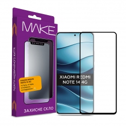 Защитное стекло MakeFuture для Xiaomi Redmi Note 14 4G (MGF-XRN144G) Защитное стекло MakeFuture для Xiaomi Redmi Note 14 4G (MGF-XRN144G)
