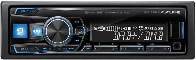 Автомагнітола Alpine UTE-204DAB Автомагнітола Alpine UTE-204DAB