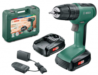 Аккумуляторная дрель-шуруповерт Bosch UniversalImpact 18 + 2 акб 1,5Ah + з/у AL 1810 CV + чемодан (06039C8101) Аккумуляторная дрель-шуруповерт Bosch UniversalImpact 18 + 2 акб 1,5Ah + з/у AL 1810 CV + чемодан (06039C8101)