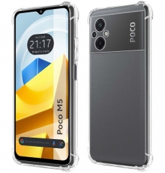 Силиконовый чехол BeCover Anti-Shock для Poco M5 4G (708630) Clear