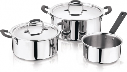 Набор посуды MasterPro Foodies collection 2 кастрюли и ковш (BGEU-5539) Набор посуды MasterPro Foodies collection 2 кастрюли и ковш (BGEU-5539)