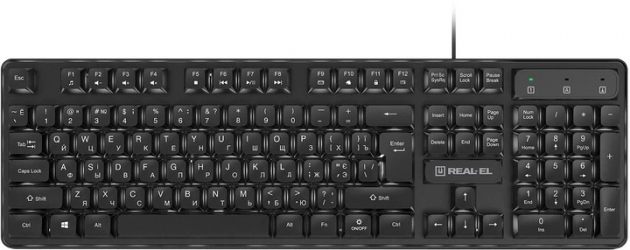 Клавиатура Real-El RK-7015 USB (EL123100049)