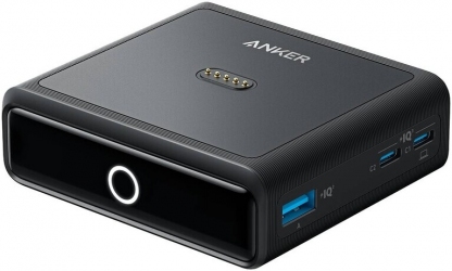Мережевий зарядний пристрій Anker Prime 100W, 2xUSB-C, 1xUSB-A, Pogo pin (A1902311) Black 