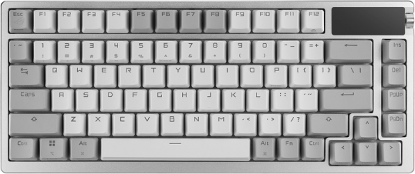 Клавиатура беспроводная Asus ROG Azoth NX Red EN PBT USB/Wireless (90MP031A-BKUA11) White  Клавиатура беспроводная Asus ROG Azoth NX Red EN PBT USB/Wireless (90MP031A-BKUA11) White