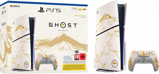 Игровая приставка Sony PlayStation 5 Slim Blu-ray (Ghost of Yotei Limited Edition) Игровая приставка Sony PlayStation 5 Slim Blu-ray (Ghost of Yotei Limited Edition)