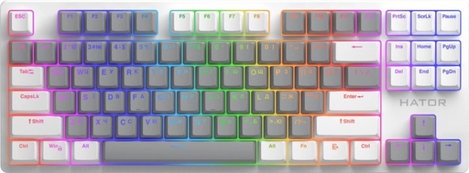 Клавиатура HATOR Rockfall 2 Mecha Signature Edition (HTK-521-WGW)