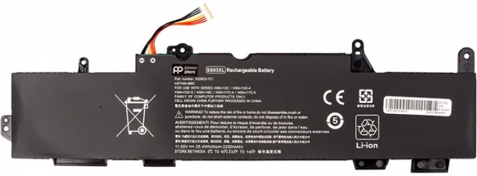 Аккумулятор PowerPlant для HP EliteBook 735 G5 (SS03XL) 11.55V 2200mAh (NB462391)