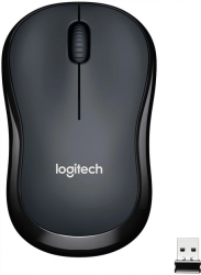 Мышь Logitech M220 Silent Wireless (910-004878) Black 
