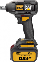 Аккумуляторный безщеточный ударный гайковерт CAT DX72