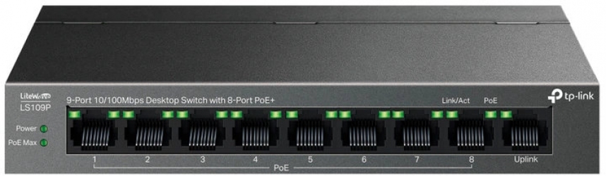 Коммутатор TP-LINK LS109P